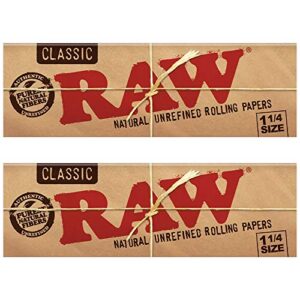 RAW Rolling Tray Combo Includes RAW Tray, RAW 1 1/4 Rolling Papers, RAW Tips, RAW 79mm Rolling Machine and American Rolling Club Tube (Mini)