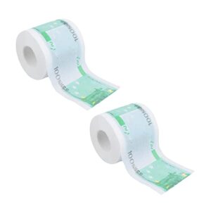 safigle 2 rolls office guest loud every colorful household printing anniversary stuffers pattern paper mini men restaurant paper- stocking travel tissues funny party green favors face