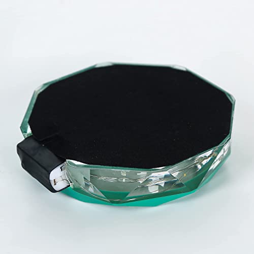 DonkeyGear Cookie Octagon LED Lightup Glow Party Ashtray (Green)