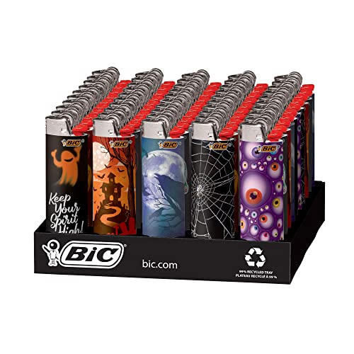 BIC Special Edition Spooky Series Lighters, Set of 8 Lighters