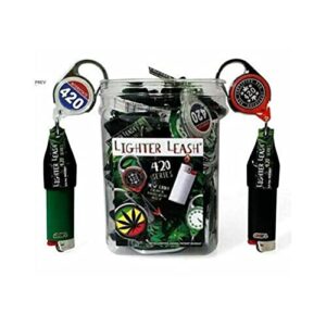 Lighter Leash The Leaf Retractable Lighter Holder 5 Count