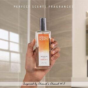 Perfect Scents Fragrances | Inspired by Chanel's Chanel No. 5 | Eau de Toilette | Fragrance for Women | Vegan, Paraben Free | Never Tested on Animals | 2.5 Fluid Ounce