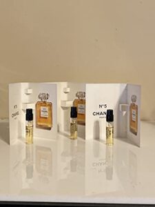 gift set of 3 – chanel n°5 for women eau de parfum (sampler)