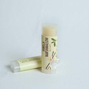 good earth beauty natural vegan lip balm – vanilla marshmallow .15 ounce