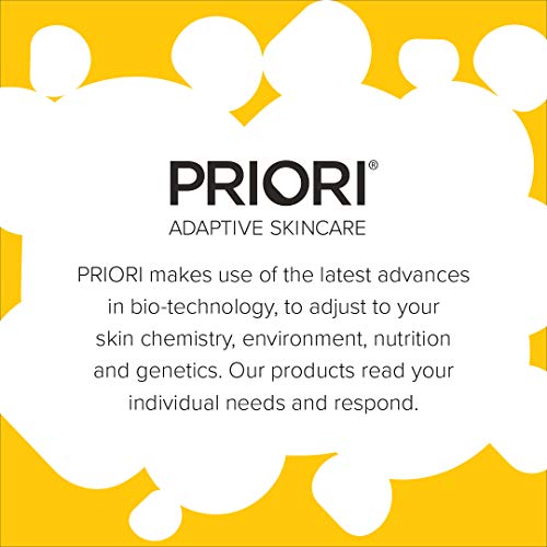 Priori Skincare All-Natural Mineral Skincare Powder SPF 25 Sunscreen, Antioxidant, Flawless Coverage, Loose Mineral Foundation Makeup, Dermatologist Tested