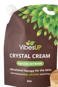 vibesup ageless extreme crystal cream 6oz