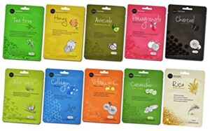 celavi collagen face mask (10-sheets) korean skincare