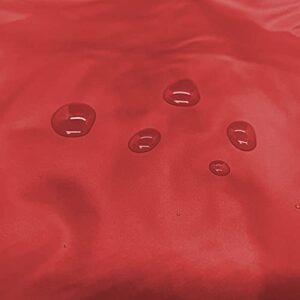 ELEBOX Premium Collection Super Jumbo Shower Cap Red