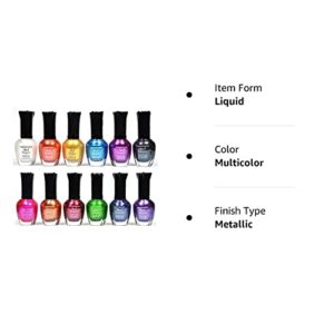 Kleancolor Nail Polish - Awesome Metallic Full Size Lacquer Lot of 12-pc Set Body Care / Beauty Care / Bodycare...