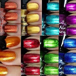 Kleancolor Nail Polish - Awesome Metallic Full Size Lacquer Lot of 12-pc Set Body Care / Beauty Care / Bodycare...