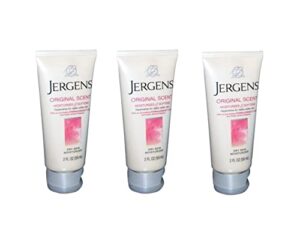 (3 pack)-jergens original scent dry skin moisturizer, 2 oz. each