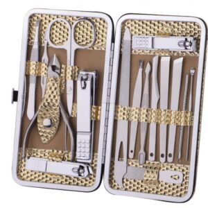 Manicure & Pedicure Set Rose Gold (12 pc)