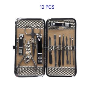 Manicure & Pedicure Set Rose Gold (12 pc)