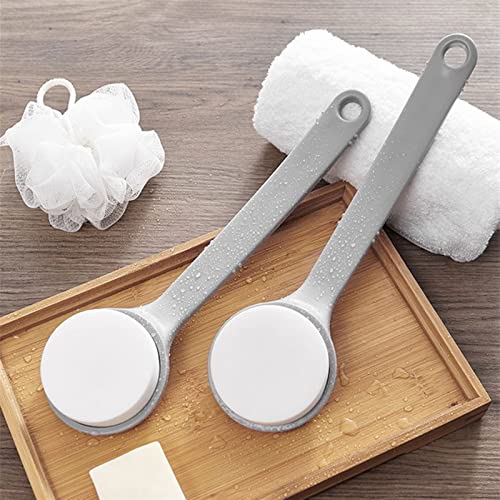 INGVY Dry Brushing Body Brush Bath Body Skin Lotion APPLICATOR for Back Post-Shower Brush Sponge Pad