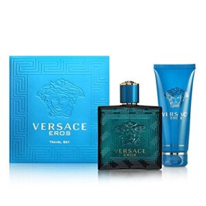 versace eros fragrance set, 2 count
