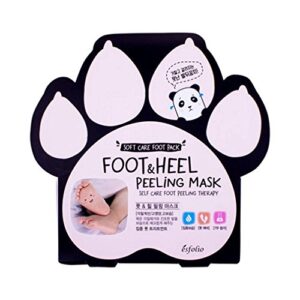 essential foot and heel peeling mask exfoliat foot peel – 2 sheets