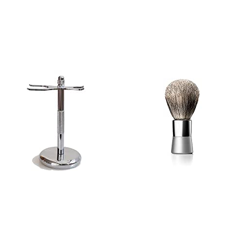 Shave Stand + Brush