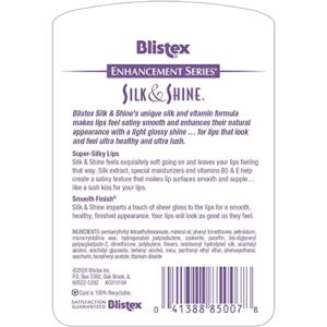 Blistex Silk & Shine Lip Moisturizer 0.13 oz Pack of 2