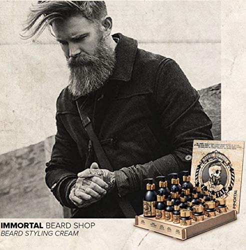 Immortal NYC 'Beard Oil' - 1.7Oz. - Beard Growth Oil - Beard Conditioner - Beard Oil For Men Growth - Beard Softener - Beard Growth For Men - Beard Grooming - Beard Growth Serum-Beard Products For Men