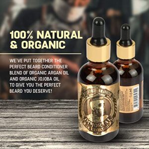 Immortal NYC 'Beard Oil' - 1.7Oz. - Beard Growth Oil - Beard Conditioner - Beard Oil For Men Growth - Beard Softener - Beard Growth For Men - Beard Grooming - Beard Growth Serum-Beard Products For Men