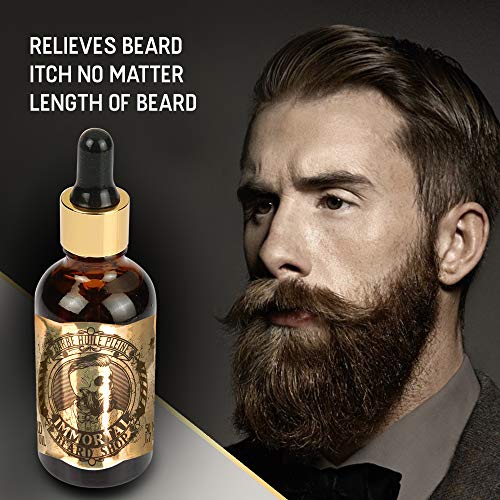 Immortal NYC 'Beard Oil' - 1.7Oz. - Beard Growth Oil - Beard Conditioner - Beard Oil For Men Growth - Beard Softener - Beard Growth For Men - Beard Grooming - Beard Growth Serum-Beard Products For Men