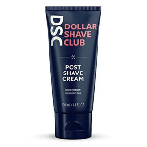 dollar shave club post shave cream for rich hydration suitable for sensitive skin 3.4 oz