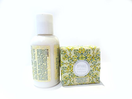 Greenwich Bay Trading Co.White Tea Calendula Shea Butter Soap and Lotion Gift Set