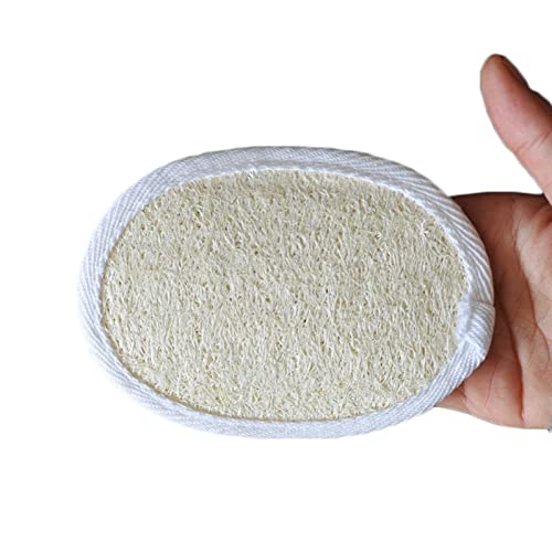 INGVY Dry Brushing Body Brush Natural Loofah Body Scrubber Bath Exfoliating Sponge Soft Shower Brushes Clearner Pad Exfoliator Shower Puff Body Skin Care Tool