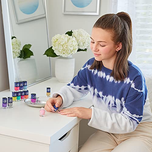 Three Cheers for Girls - Celestial 12-Pack Nail Polish Tower - Nail Polish Set for Girls and Teens - Includes 12 Vibrant Colors - Non-Toxic Nail Polish for Kids - Ages 8+