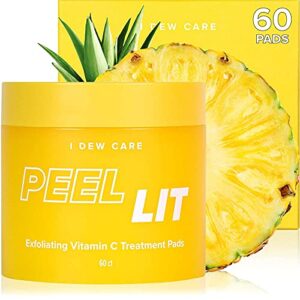 I DEW CARE Power Plug I Natural Retinol Alternative Bakuchiol Firming Night Cream + Peel Lit Citric Acid Peel Pads Bundle