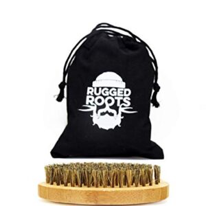 Boar Bristle Beard Brush - 100% Sandalwood Beard Comb, Unique Gifts for Men