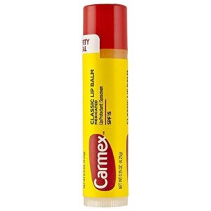 carmex original spf 15 moisturizing lip balm stick 0.15 oz. (pack of 24)