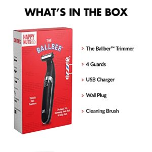 HAPPY NUTS The Ballber™ Groin Hair Trimmer with Comfort Powder