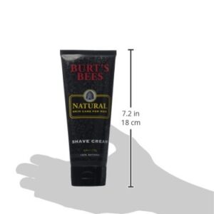 Burt's Bees Natural Skin Care for Men Shave Cream, 6 Ounces