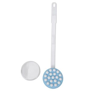 INGVY Dry Brushing Body Brush Long Handled Lotion Oil Cream Applicator Head Body Leg Back Bath Brush Scrub Massager Shower Rubbing Brush Bath Supplies Tools