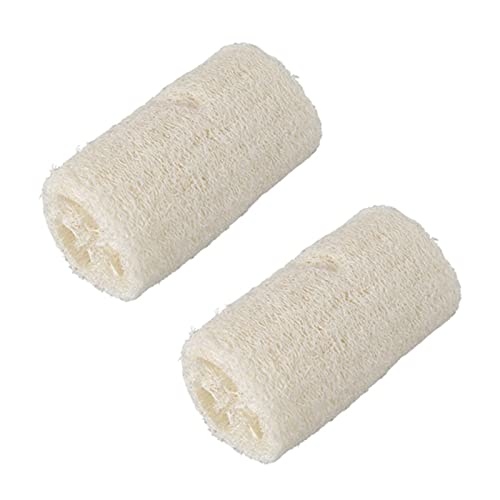 INGVY Dry Brushing Body Brush 2X Natural Loofah Bath Shower Sponge Scrubber