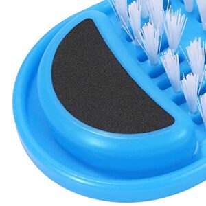 Simple Feet Cleaner,Evermarket Magic Foot Scrubber,Exfoliating Easy Feet Cleaning Brush,Feet Washer Foot Shower Spa Massager Slippers for Unisex Adults