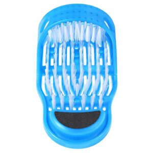 Simple Feet Cleaner,Evermarket Magic Foot Scrubber,Exfoliating Easy Feet Cleaning Brush,Feet Washer Foot Shower Spa Massager Slippers for Unisex Adults