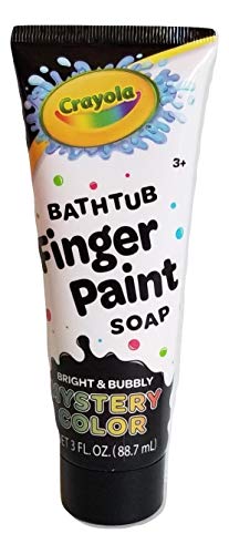 Bright & Bubbly Neon Bathtub Finger Paint Soap 4 Piece Set