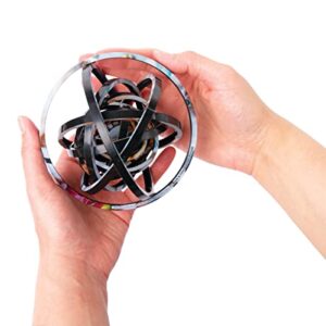 Spin Flip Puzzle - Charles Fazzino - Spin it, Flip it, Solve it! for Those who Love Brain teasers! Adult Fidget Toy. Great Easter Basket Stuffers for Teens, Men and Women