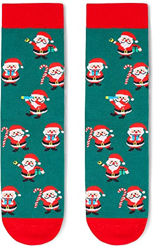 HAPPYPOP Funny Christmas Socks For Men Boys Holiday Socks Gingerbread Socks Gingerbread Gifts Stocking Stuffers For Teen Boys Secret Santa Gifts Christmas Gifts