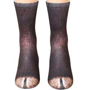 xywlwoer animal paws socks novelty donkey paw socks funny christmas gifts stocking stuffer for men women teens adults gag gifts