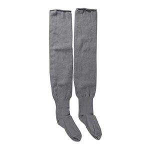 SNKSDGM Sheer Knee High Socks Women Soild Plus Size Over Knee Cotton Socks Extra Long Extra Thick Thigh Socks Thy High Socks