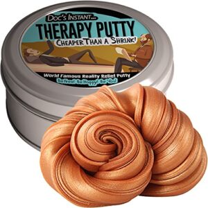 instant therapy putty – stress relief instant therapy gifts funny gag gifts for friends bff gifts stocking stuffers for men and women secret santa gifts for men and women weird gifts cheap therapy