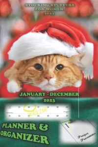 stocking stuffers for women: january 2023 – december 2023: cute cats: great christmas gift for women
