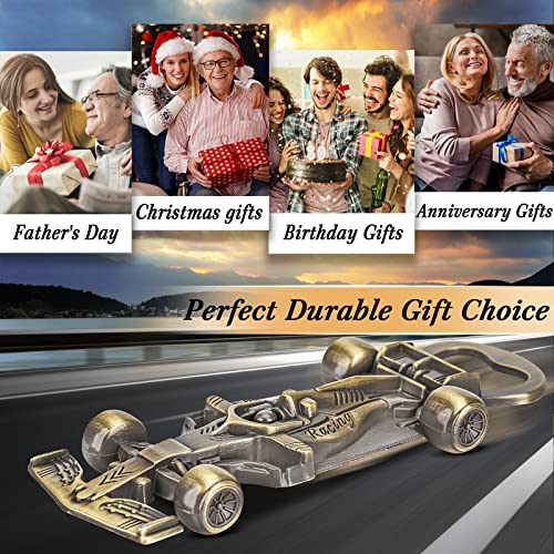 LKKCHER Racing Car Gifts for Men Women, Novelty Racing Car Bottle Opener, Birthday Gifts Christmas Gifts for Men Grandpa Boyfriend Husband, Racing Gifts Stocking Stuffers for Men Women Racing Fans