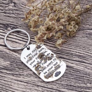 Christmas Gifts for Men, Stocking Stuffers for Him Men I Love You Gifts for Him Anniversary Birthday Keychain Gifts for Husband Boyfriend Valentines Gifts for Him from Wife Girlfriend