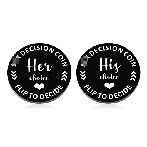 Valentines Day Gifts for Her Him Naughty Decision Gifts for Boyfriend Girlfriend Wife Husband Birthday Anniversary Wedding Engagement Bridal Shower Gifts Stocking Stuffers for Men Women Double-Sided