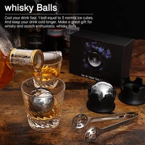 Gifts for Men Dad, Whiskey Ice Sphere Unique Gifts Birthday Ideas for Him Boyfriend Husband Grandpa Cool Gadgets Presents, Father's Day, Christmas Stocking Stuffer