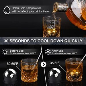 Gifts for Men Dad, Whiskey Ice Sphere Unique Gifts Birthday Ideas for Him Boyfriend Husband Grandpa Cool Gadgets Presents, Father's Day, Christmas Stocking Stuffer